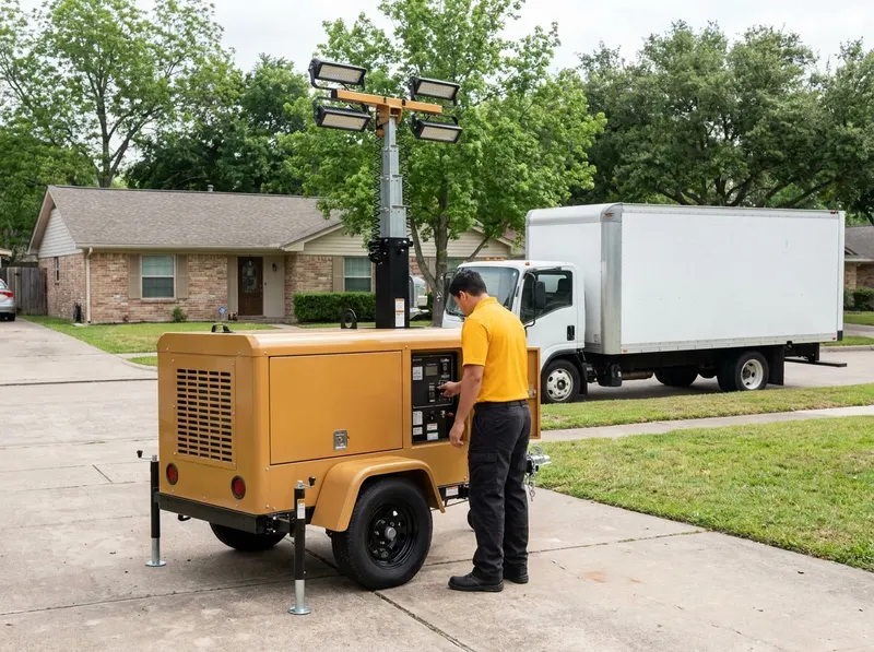 Light Tower Rental in Houston, TX