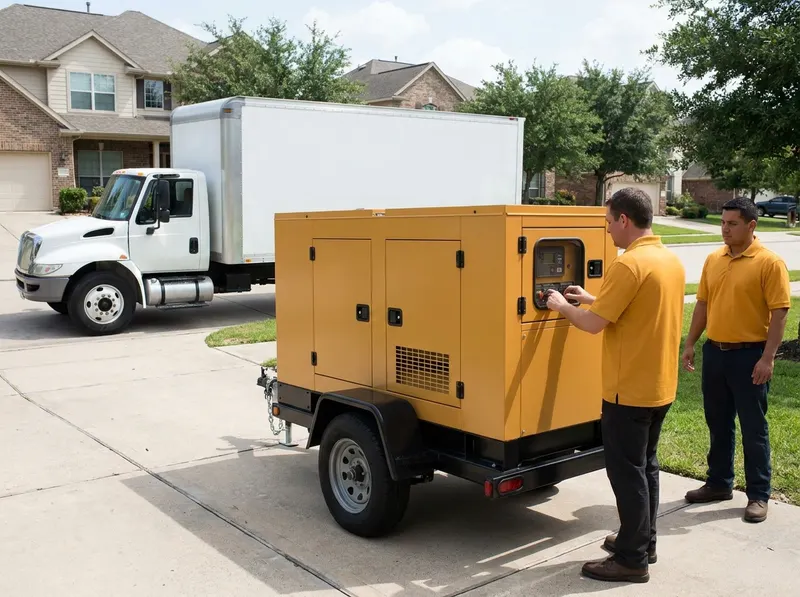 Towable Generator Rental in Houston, TX
